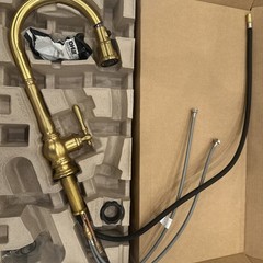 Kohler Artifacts 1.5 GPM Kitchen Faucet – K-99259-2MB – BRUSHED MODERNE BRASS