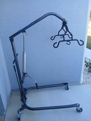 Medline Manual Hydraulic Patient Lift, Hoyer Lift 6-Point Cradle – MDS88200D