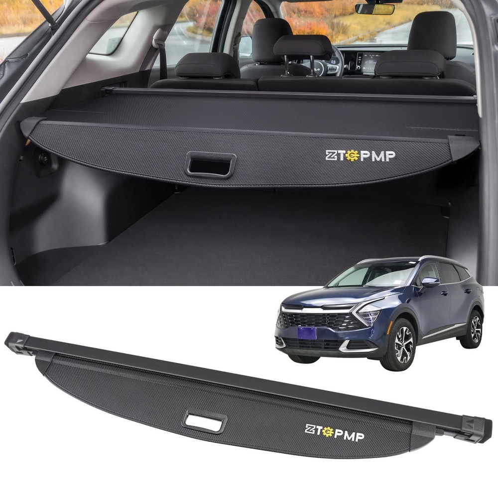 ZTGPMP Kia Sportage 23-26 Cargo Cover Carbon Fiber