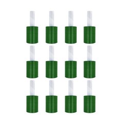 12 Rolls Opaque Green 5″ x 1000 Ft. Mini Extended Core Pallet Stretch Wrap 80 Ga