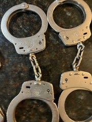Smith & Wesson Hand & Ankle Cuffs Lot Of 7 Read