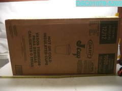 QTY=1000: DART 12J12 12 oz Foam Cup 041594542958