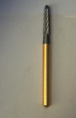 7283-K6 (10pk) Short Taper FG ENDO carbide dental Burr 1.60 mm Dia