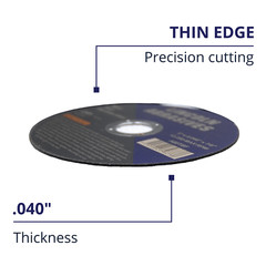 200 Pack 5″ x .040″ x 7/8 Cut-off-Wheels Cutting Discs For Steel & Metal