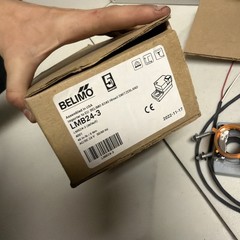 Belimo LMB24-3-T HVAC Damper Control Actuator, 24vac/Dc, 1 .5W, 2.0VA, NEMA 1