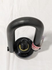 Jergens Safety Engineered Center Pull Hoist Ring: 5000.000 lb Capacity 23518