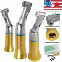 NSK Style Dental low Speed Contra Angle Handpiece fit RA2.35mm Latch Bur Gold SA