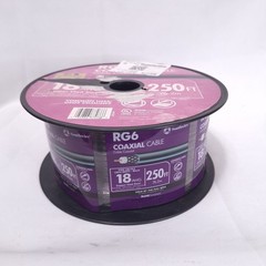 Southwire RG6 Coaxial Cable 250 FT 18 AWG Copper Clad Steel