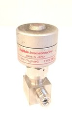 Fujikin O.P. 3.5-7kgf/cm2G Pneumatic Valve, N.C MVCR, Used