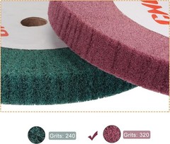 Durable 6″ Abrasive Flap Wheel – Perfect for Polishing Stainless Steel & Copper