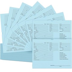 120 Pcs 9×12 Vehicle Dealer Jackets for Car Sales – 32lb Colored Paper