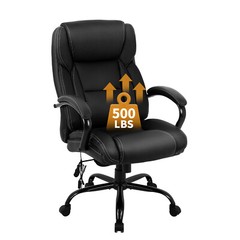 Big and Tall Office Chair High Weight Capacity Office Chair w/ 500lb Wide Seat