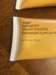Coloplast Triad Hydrophilic Paste Wound Dressing 6 oz Zinc Oxide Sterile (4)