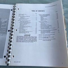Tektronix Instruction Manual 7D01 Logic Analyzer 1st Printing 1976 w/ Options O