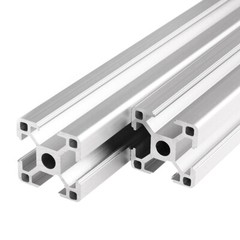2020 3030 4040 2040 Extrusion Anodized T Slot / V Slot Linear Rail 300-1000mm