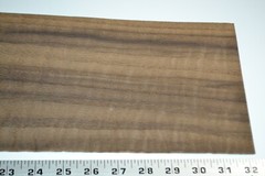 Fumed Curly Beech Raw Wood Veneer Sheet 6.5 x 31 inches 1/42nd thick N5941-30