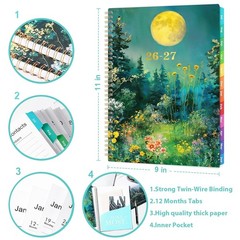 2027 Weekly Monthly Planner Diary Calendar Organizer Schedule Daily Planner