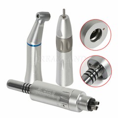 Dental Slow Low Speed Straight Handpiece Air Motor 4Holes E-type NSK STYLE WY4