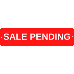 Real Estate Sign Riders 6X24 Weather & Fade Proof Sign Riders Aluminum