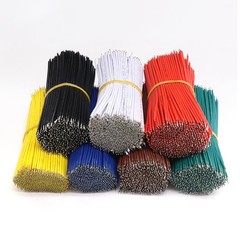 24AWG 22AWG Jumper Wire Dual-Head Tin Plating Welde Electronic Cable 5/10/15 cm