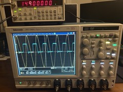 Fully Functional Tektronix 8ghz 25 Gsa/s 4channel Oscilloscope DPO 70804 GOOD