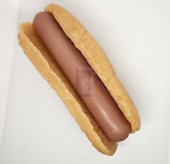 Wax Fresh Cooked Full Size Hot Dog Prop, Display, Fake Hot Dog Priced For 1 ea