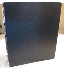 SPECIALTY LOOSE LEAF Piano-Hinge Compression/Pull Binder Expands 3″ – 5-1/2″ EUC