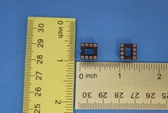 IC SOCKET, 8 PIN DIP, 0.100″ Machine Screw, Tin,Through-hole, ICA-308-ST (8 pcs)