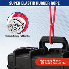 Heavy Duty Bungee Cords Set – 30PCS Assorted Lengths with Hooks & Storage Bag