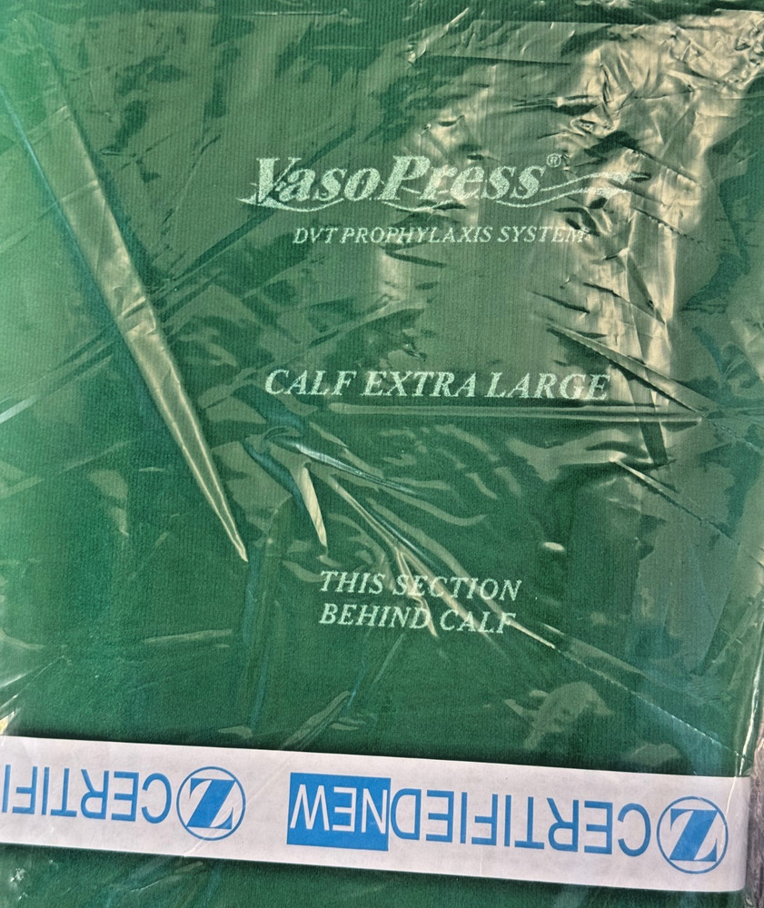New VasoPress DVT System Calf Garment X-Large, VP501BGIFUL, 1 Pair