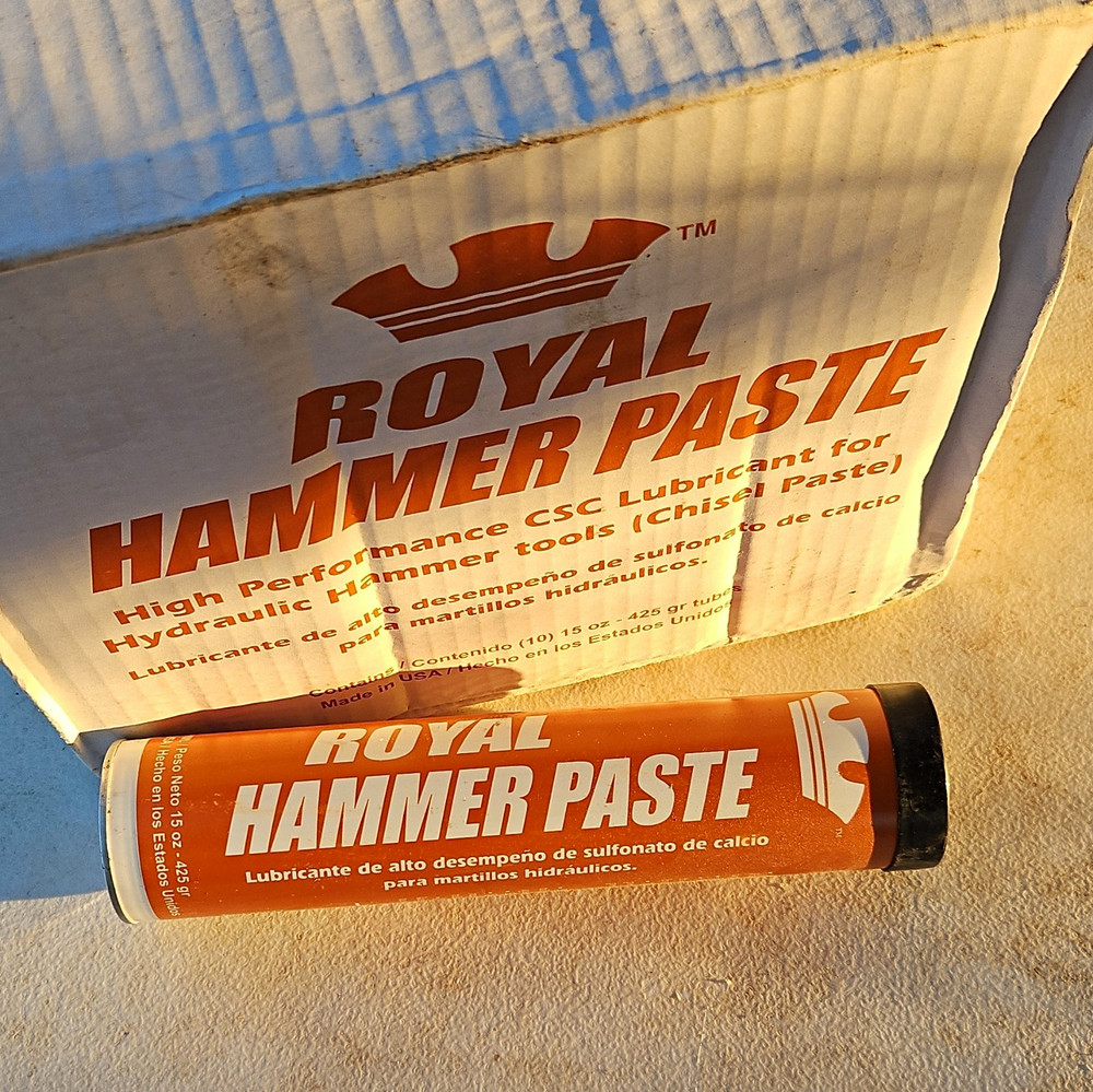 Royal High Performance Hammer Paste Lubricant for Hydraulic Hammer Tools