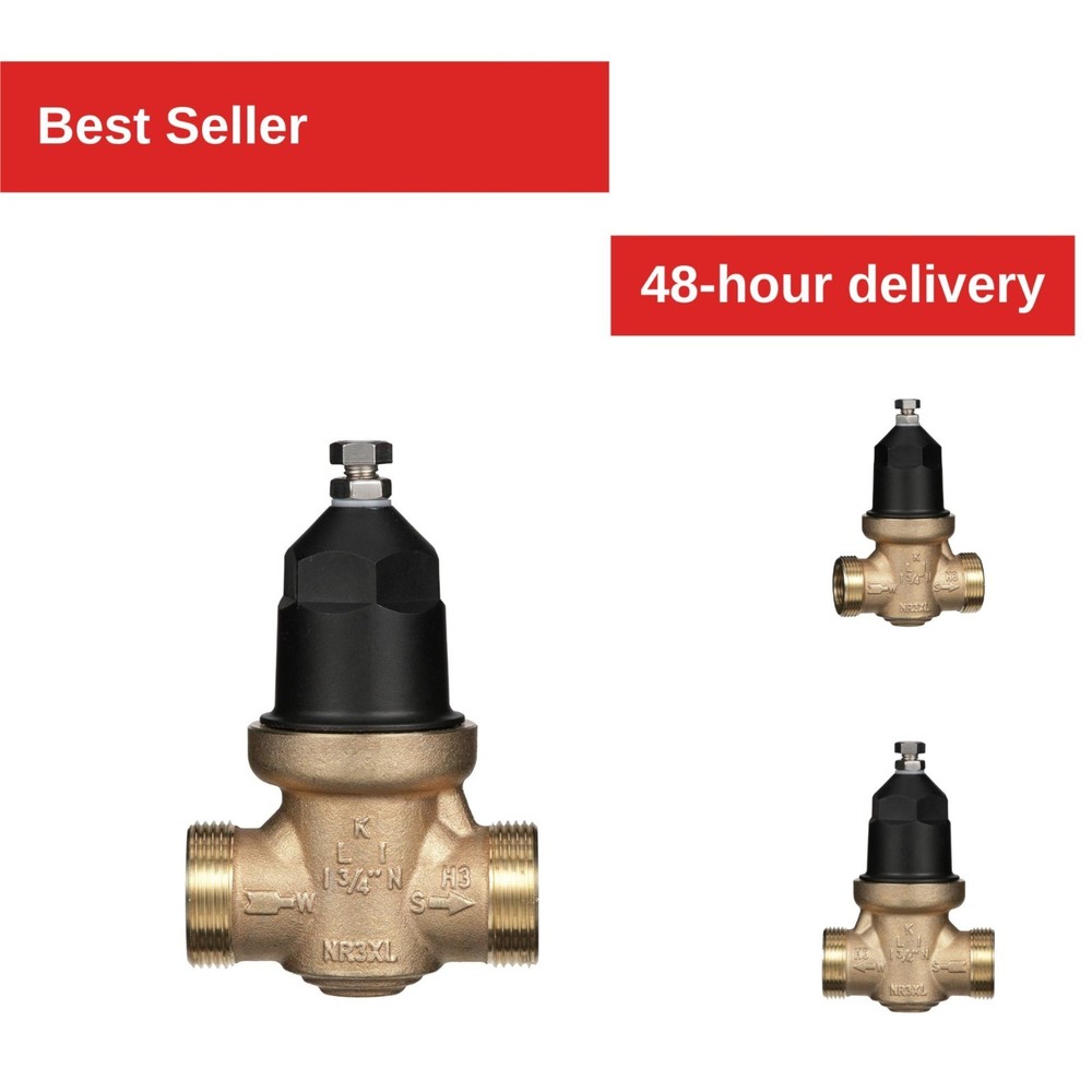 Zurn 34-NR3XLDU 3/4″ Pressure Reducing Valve Double Union FNPT
