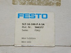 New Festo SLT-16-100-P-A-SA Pneumatic Cylinder Mini Sliding Unit 566377 in Box