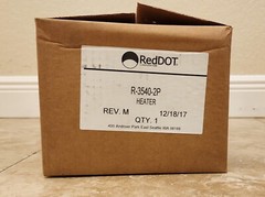 Red Dot R-3540 2P Auxiliary Heater 12V