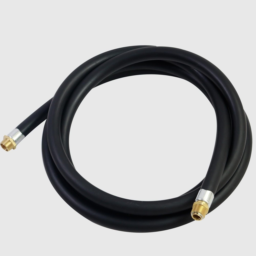 14FT Fuel Transfer Hose 3/4″ NPT 300 PSI Swivel Gas Diesel Pump Hose