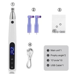 AZDENT Dental Cordless Electric Hygiene Prophy Polishing Handpiece 360° Swivel