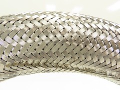 Weldbend 36″ x 3″ Flanged Stainless Steel Braided Flex Hose #300