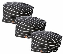 3PACK Dickies Chef Hat – Chef Beanie with Elastic on Back DC451