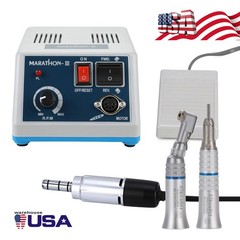 Dental Lab Marathon Electric Micromotor Contra Angle/Straight Handpiece Drill N3