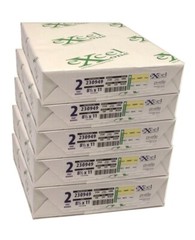 Carbonless 2-Part Reverse Paper, 8.5″ x 11″, by Excel (230949) – 5 Reams