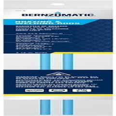 Bernzomatic NS3 Nickel-Silver Flux Coated Brazing/Welding Rods, 2-Piece , Blue