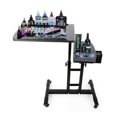 CNCEST Tattoo Workstation, Large Countertops Tattoo Mobile Workstation Stand,…