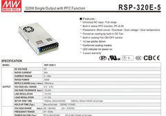 Ming weft RSP-320 switch power supply 24v12v48v5v7.5v13.5v15v27v36v SP/NES-350