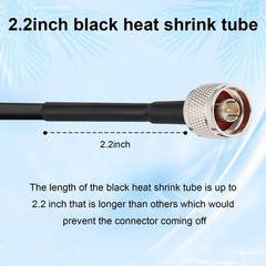XRDS-RF N Male to N Cable 35FT Type N RG58 50 Ohm Coax Extension Pure Copper …