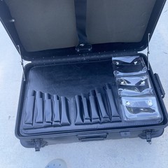 97-8735D – PLATT LUGGAGE – SUPER-SIZE TOOL CASE WITH WHEELS AND TELESCOPING HA
