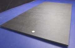 Black ABS Sheet 3/8″ (.375″) X 24″ X 48″ Haircell Textured One Side