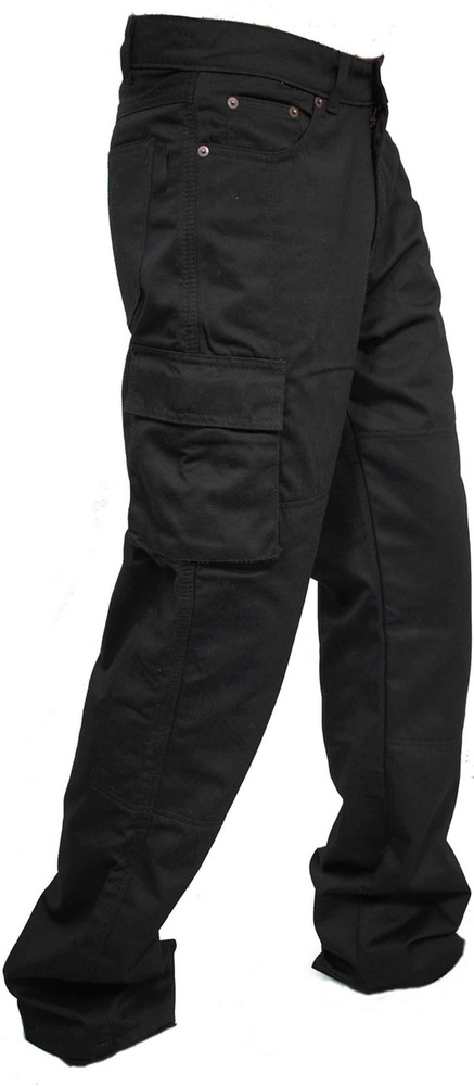 SSS® Mens Safety Cargo Work Trousers Workwear Heavy Duty Utility Working Pants