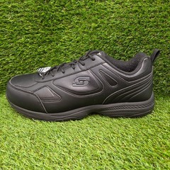 Skechers Dighton Memory Foam Slip Resistant Work Shoes Black Men’s SIZE 14 WIDE