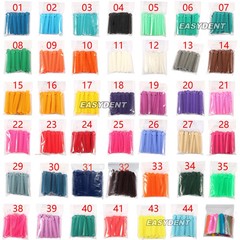 1040Pcs Dental Elastic Ligature Ties Rubber Bands Loops for Orthodontic Braces