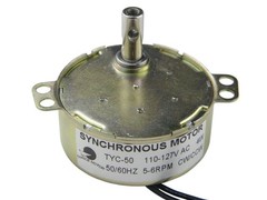 Small Synchronous Gear Motor 110V AC 5-6RPM CW/CCW Torque 4Kg.cm Electric Syn…